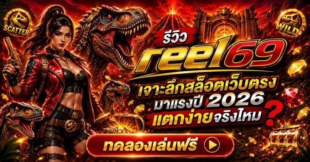 รีวิว reel69 เจาะลึกสล็อตเว็บตรงมาแรงปี 2026 แตกง่ายจริงไหม
